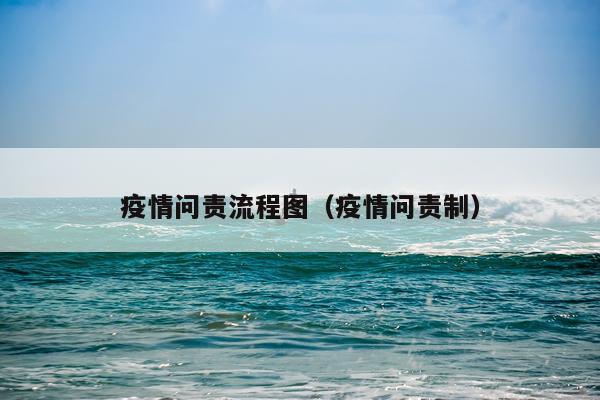 疫情问责流程图（疫情问责制）