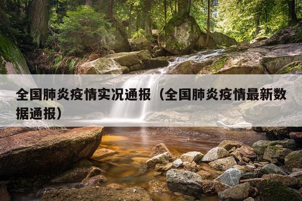 全国肺炎疫情实况通报（全国肺炎疫情最新数据通报）