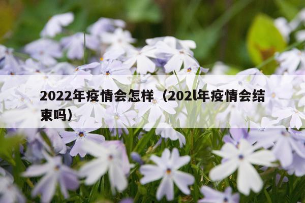 2022年疫情会怎样（202l年疫情会结束吗）