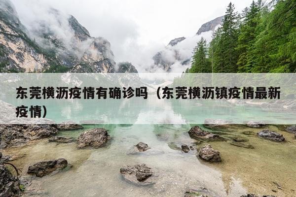 东莞横沥疫情有确诊吗（东莞横沥镇疫情最新疫情）