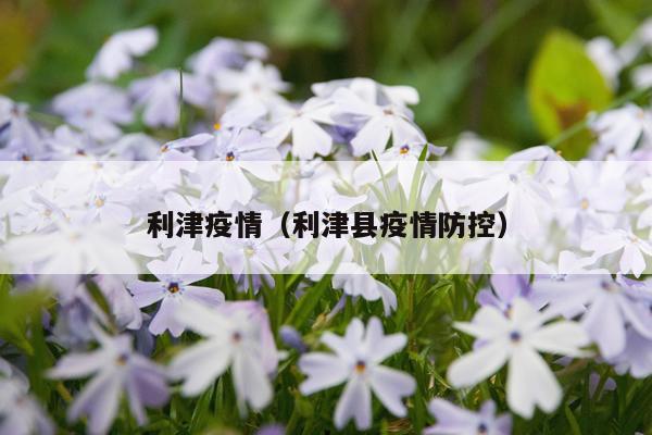 利津疫情(利津县疫情防控)