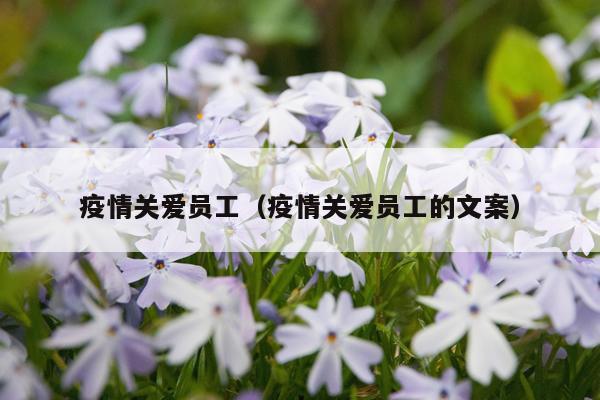 疫情关爱员工（疫情关爱员工的文案）