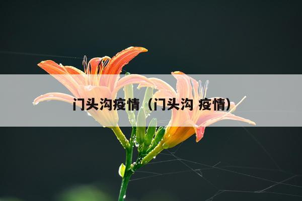 门头沟疫情（门头沟 疫情）