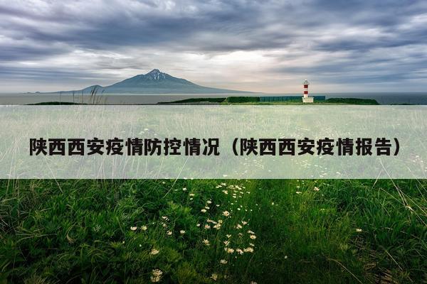 陕西西安疫情防控情况（陕西西安疫情报告）