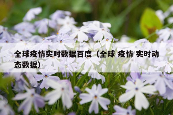 全球疫情实时数据百度（全球 疫情 实时动态数据）