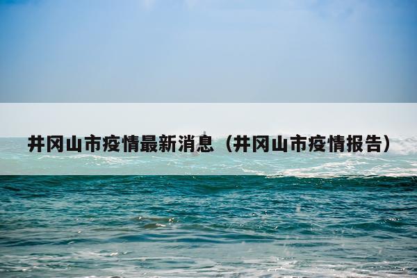 井冈山市疫情最新消息（井冈山市疫情报告）