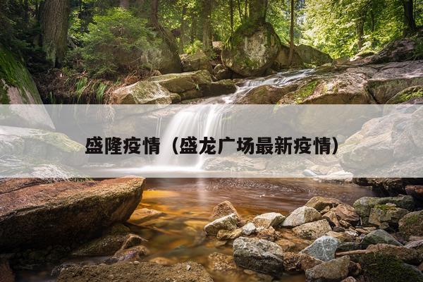 盛隆疫情（盛龙广场最新疫情）