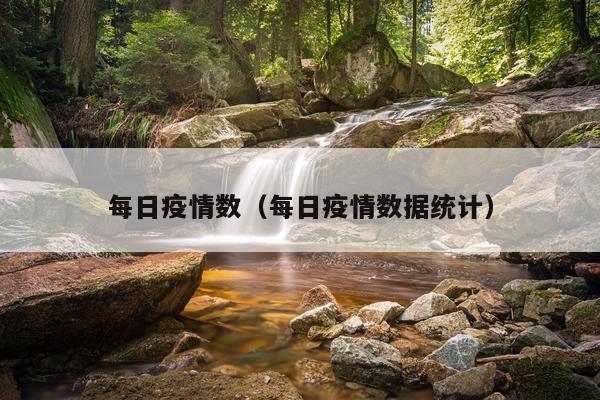 每日疫情数（每日疫情数据统计）