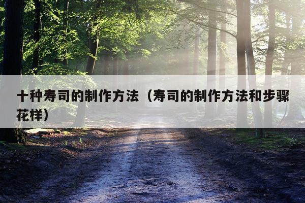 十种寿司的制作方法(寿司的制作方法和步骤花样)